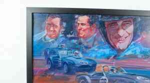George Bartell 1963 Three Championships Painting 4